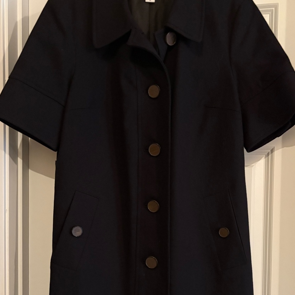 Coldwater Creek Chic Short Sleeve Coat/jacket Size 10 - Picture 3 of 8